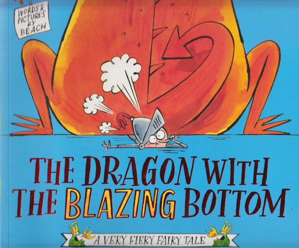 The Dragon with The Blazing Bottom - Simon & Schuster - Good - Paperback