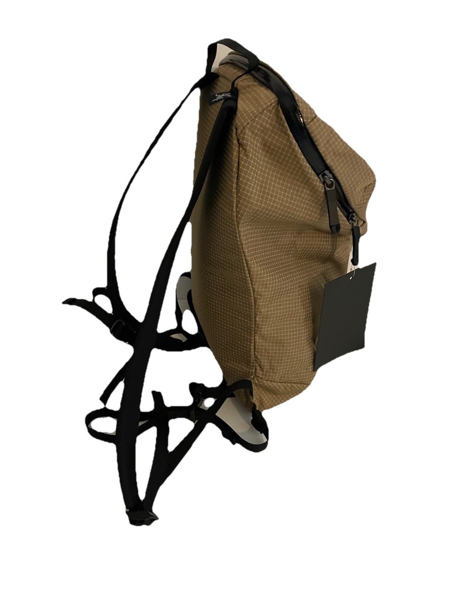 新品ARC'TERYX Konseal 15 Backpack ブラウン Arc'teryx Konseal 15 Backpack Climbing Bag Canvas Brown Low