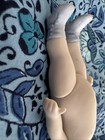 Antique 4.5" ALL BISQUE Miniature YOUNG GIRL Doll CUSTOM OUTFIT — photo 8