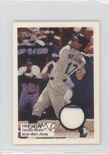 2003 Fleer Double Header Game-Used Gold 18/100 Todd Helton HOF 0b0