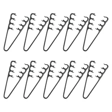  10 Pcs Fluffy Textured Styling Comb for Men Bangs Hair Volume Pick