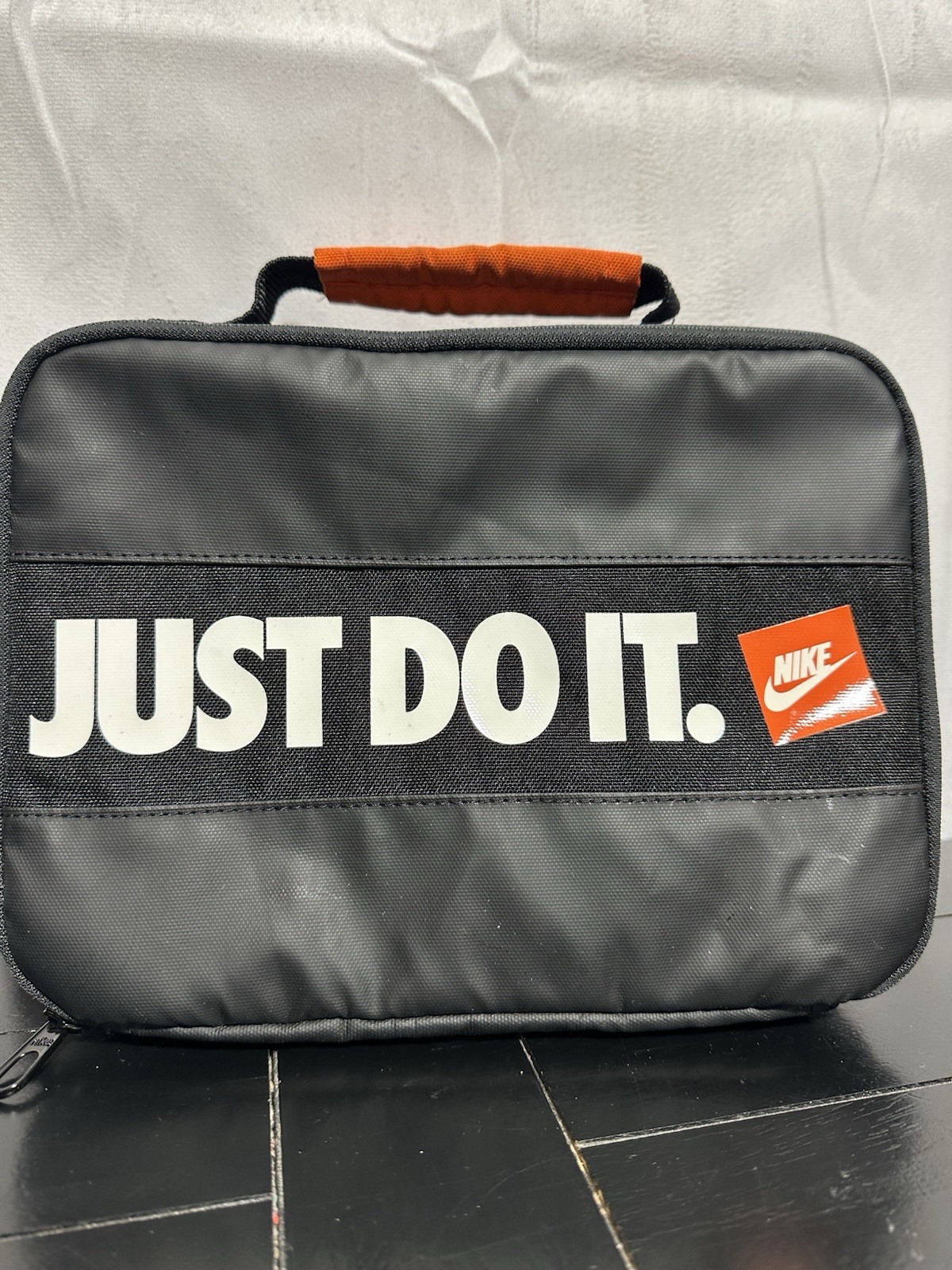 Insulated Black White Orange