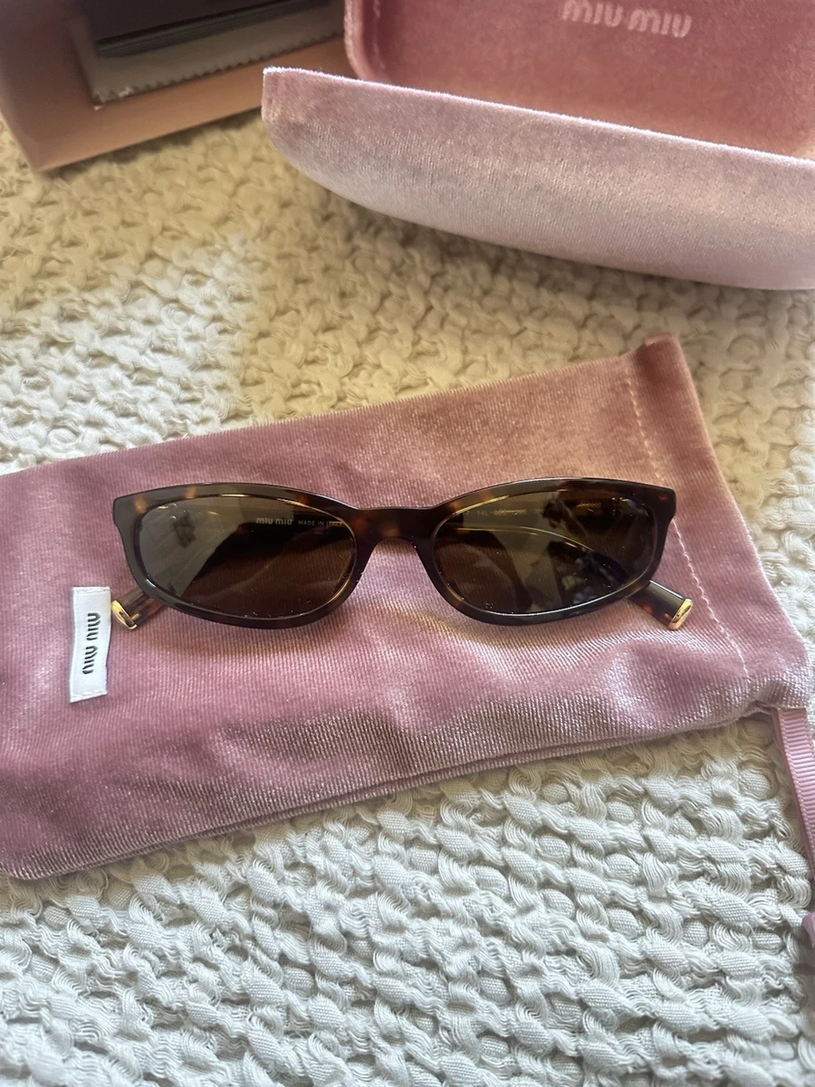 Miu Miu Cat Eye Brown Sunglasses for Women for sale | eBay