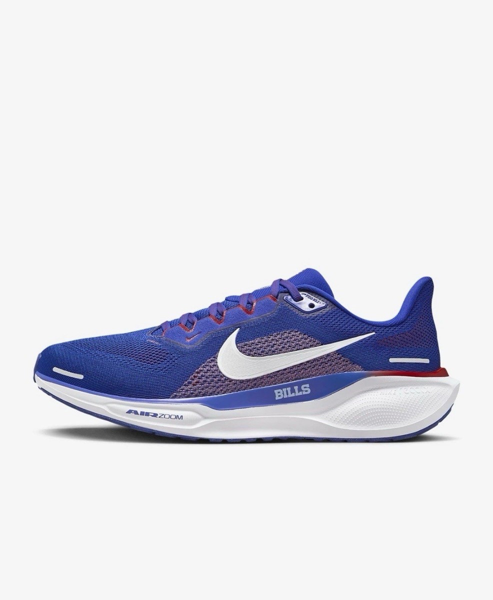 NEW Nike Air Zoom Pegasus 41 Buffalo Bills Running Shoes FZ5074-400 Size 15 Blue Nike Air Zoom Pegasus 41 Buffalo Bills NFL | Mercari main image 3