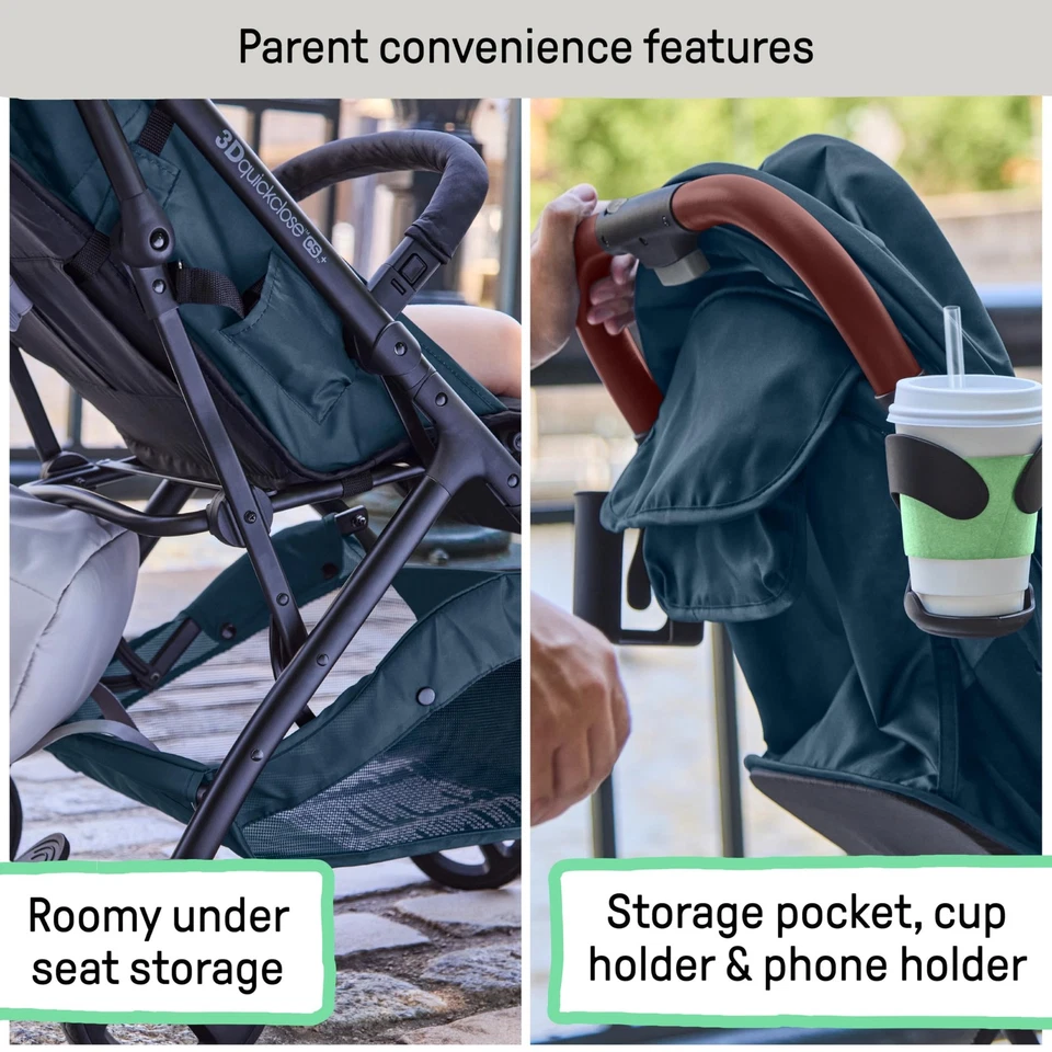 Cochecito plegable compacto Summer Infant Ingenuity 3Dquickclose CS+ - ligero Foto 4 de 4