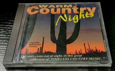 WARM COUNTRY NIGHTS Full Album Edition Original Compact Disc Digital Audio Clean