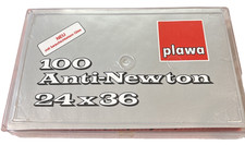 100 Reusable 35mm Anti-Newton Glass/Plastic Slide Mounts, 2mm Thick plawa