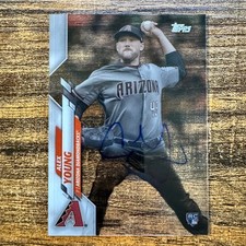 2020 Topps Clearly Authentic Alex Young Rookie Auto #CCA-AY ARI Diamondbacks RC