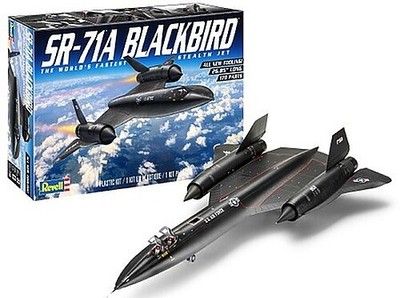 Revell SR-71A Blackbird - Plastic Model Airplane Kit - 1/48 Scale - #855720