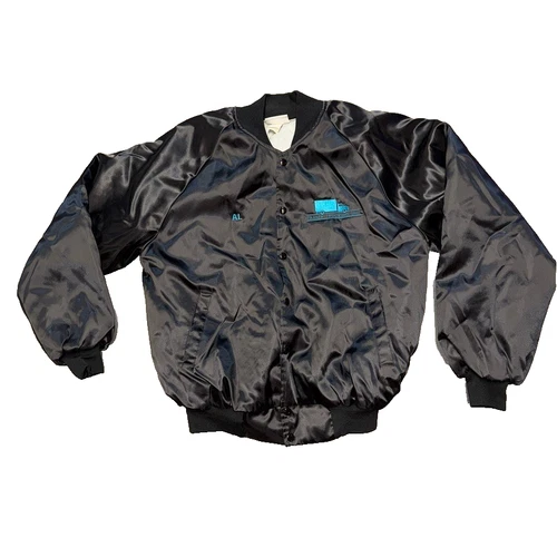 Vintage Hartwell Sports Satin Jacket XL Fraser Trucking USA Made - product listing photo