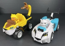 Paw Patrol Cat Pack Rory & Leo Deluxe 2 Vehicle Cars & 2 Figures