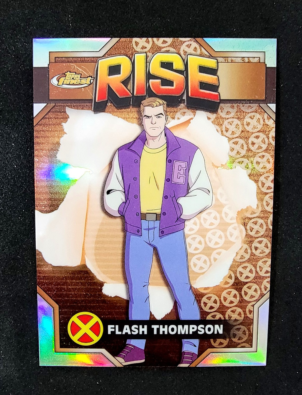 2025 Topps Finest X-Men '97 #23 Flash Thompson - ReFractor