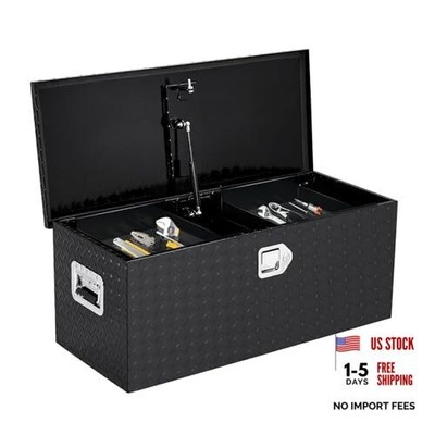 36 Inch Truck Bed Tool Boxes with Sliding 36 Inch with two small box Black