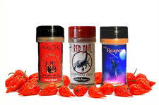 Extreme Chili Powder Gift Set, 3 Pack – Ghost, Scorpion, Carolina Reaper, 2 Oz B