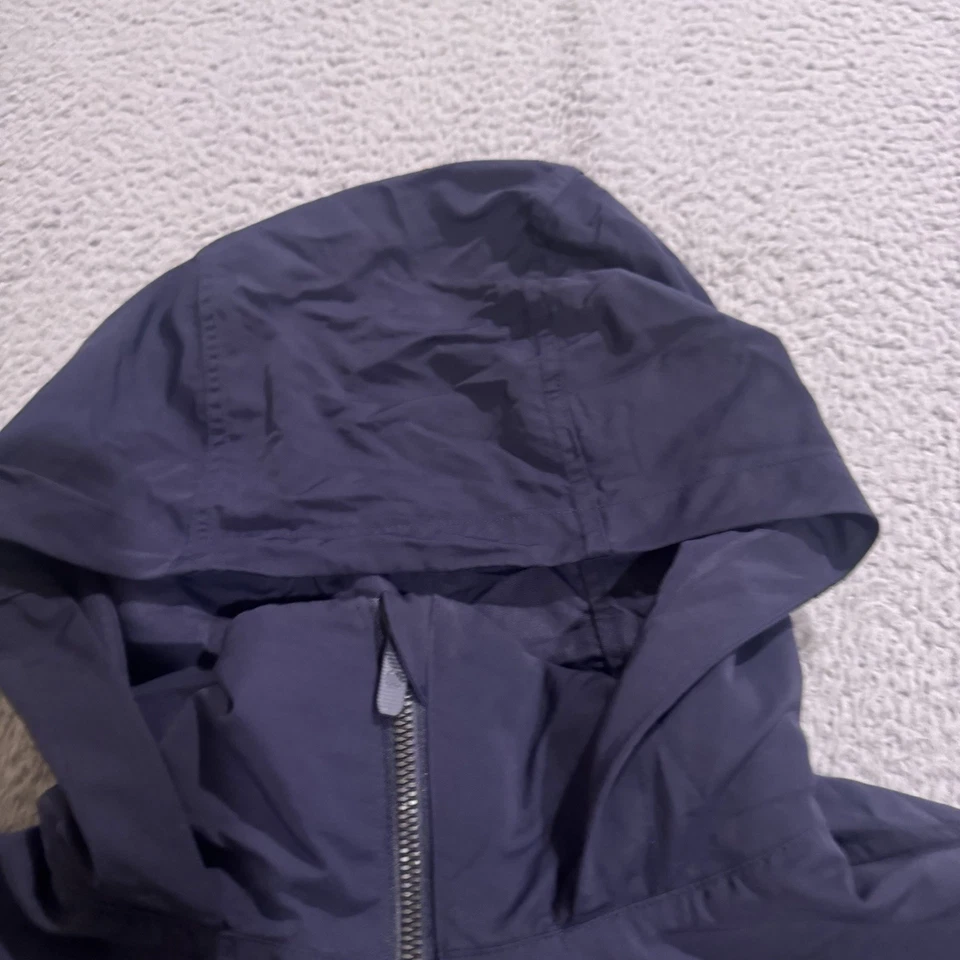 Chaqueta cortavientos Lululemon para mujer talla 6 azul cremallera completa siempre sin esfuerzo G2U Foto 3 de 4