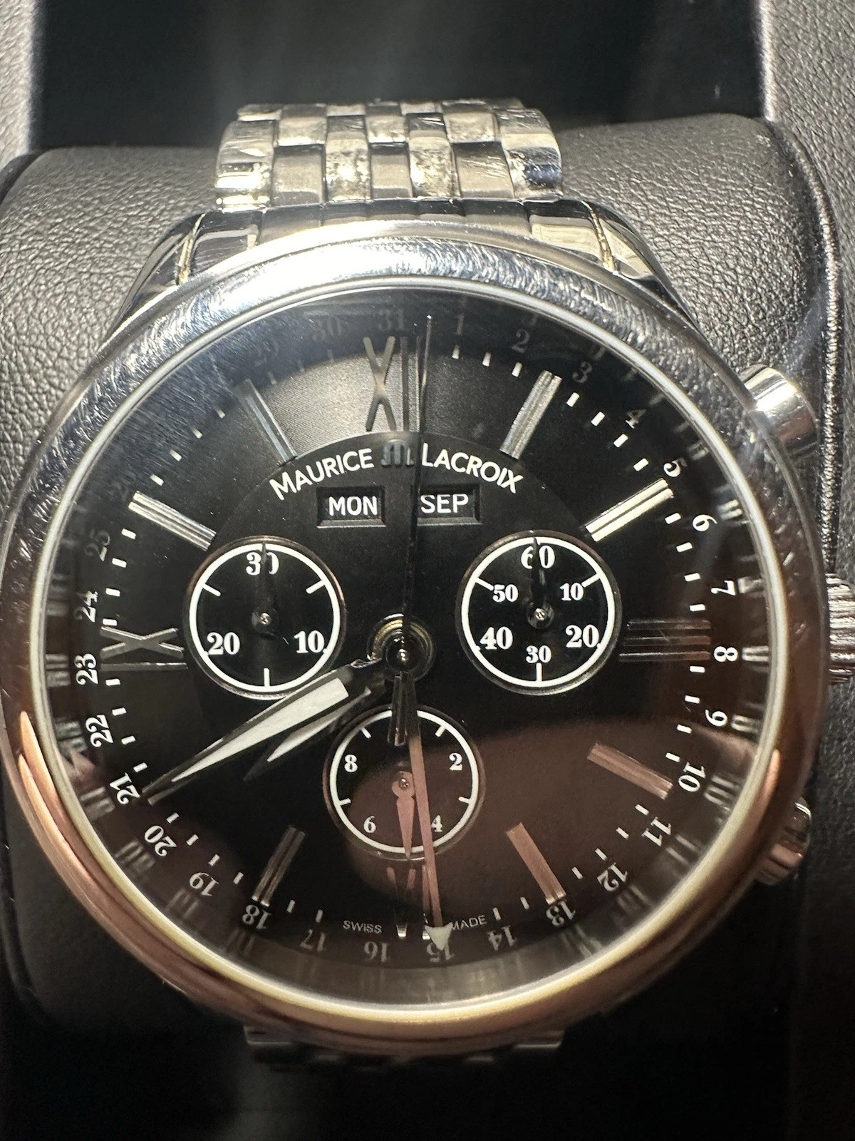 Maurice Lacroix Chronograph LC1098 Maurice Lacroix Chronograph LC1098 mit Box und Papieren