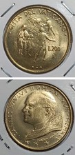 Città del Vaticano 200 lire, 1995      km  266