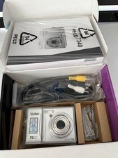 Vivitar Vivicam 7430 Digital Camera Batteries Case SD Card Instruction Manual