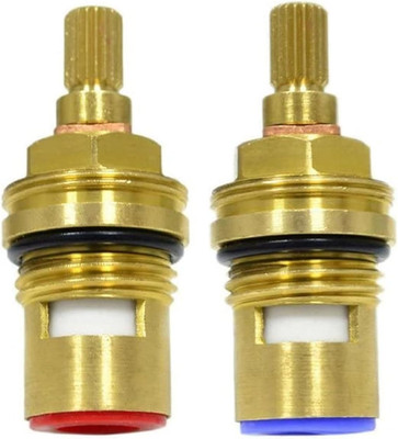 Replacement Brass Ceramic Disc Stem Cartridge Faucet Valve Quarter Turn 1/2'' X 5