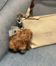 Jellycat Clyde Capybara Bag Charm Keychain Soft Plush Accessory Toy Gift NWT