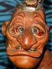 Vintage Louis Marx Nutty Mads Rocko/ painted lost teepee. nice combo
