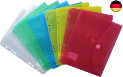 EXXO by HFP 35000 Dokumententasche A5 quer mit Abheftrand, farblich sortiert,