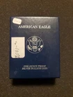 2001 W American Eagle One Ounce Proof Silver Bullion Coin US Mint