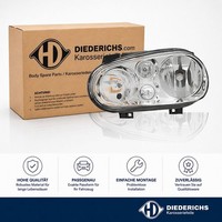 Hauptscheinwerfer Links Diederichs 2213089 FÜR VW Frontscheinwerfer Frontlicht