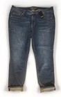 NEW! TORRID SZ 12 GOLD DIGGER PERFECT SKINNY ANKLE VINTAGE STRETCH MIDRISE JEANS — photo 3