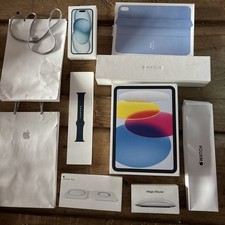 Apple Empty Boxes - Lot of 8 + 2 Bags - Boxes...