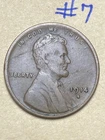 1914-S LINCOLN WHEAT CENT, low mintage date, "Fine" condition #7