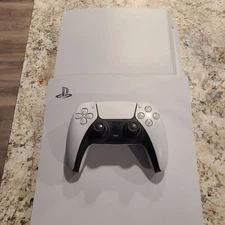 PS5 DualSense Wireless Controller White + OEM Plates For Disc Sony Playstation 