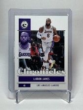 2021-22 Panini Chronicles #4 LeBron James Los Angeles Lakers