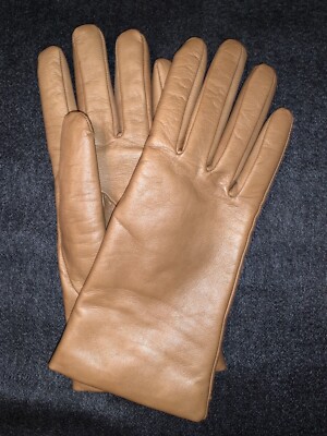 Banana Republic x GLO-WE NANCY CASHMERE LINED Dress Leather Gloves