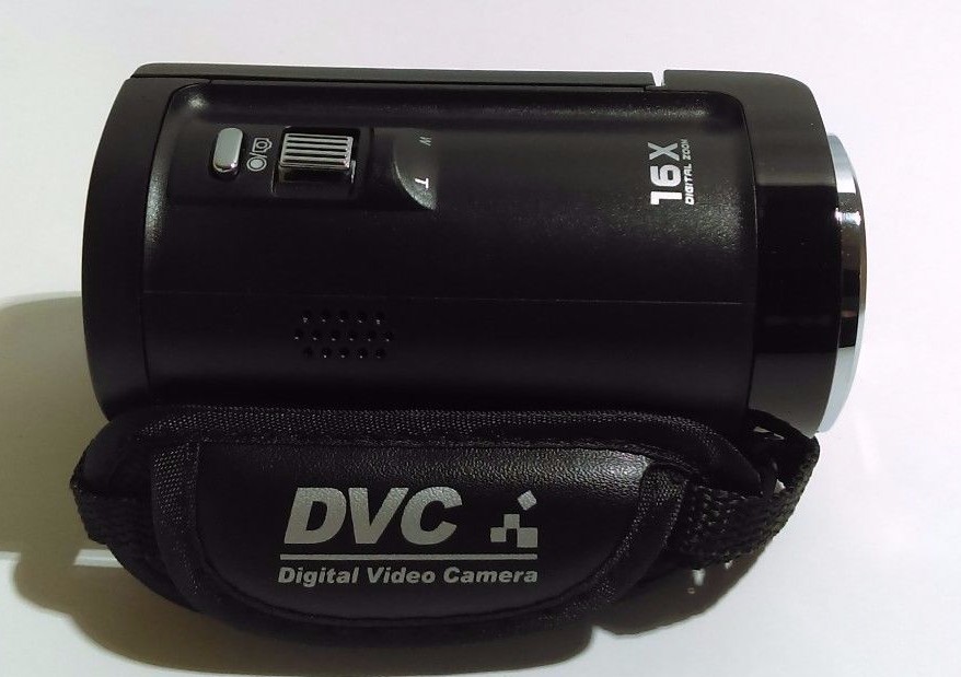 PowerLead  16MP HD Digital Video Camera Recorder Black Display Model