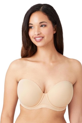 Wacoal Women's Red Carpet Strapless Full Busted Underwire Bra Nude 36C