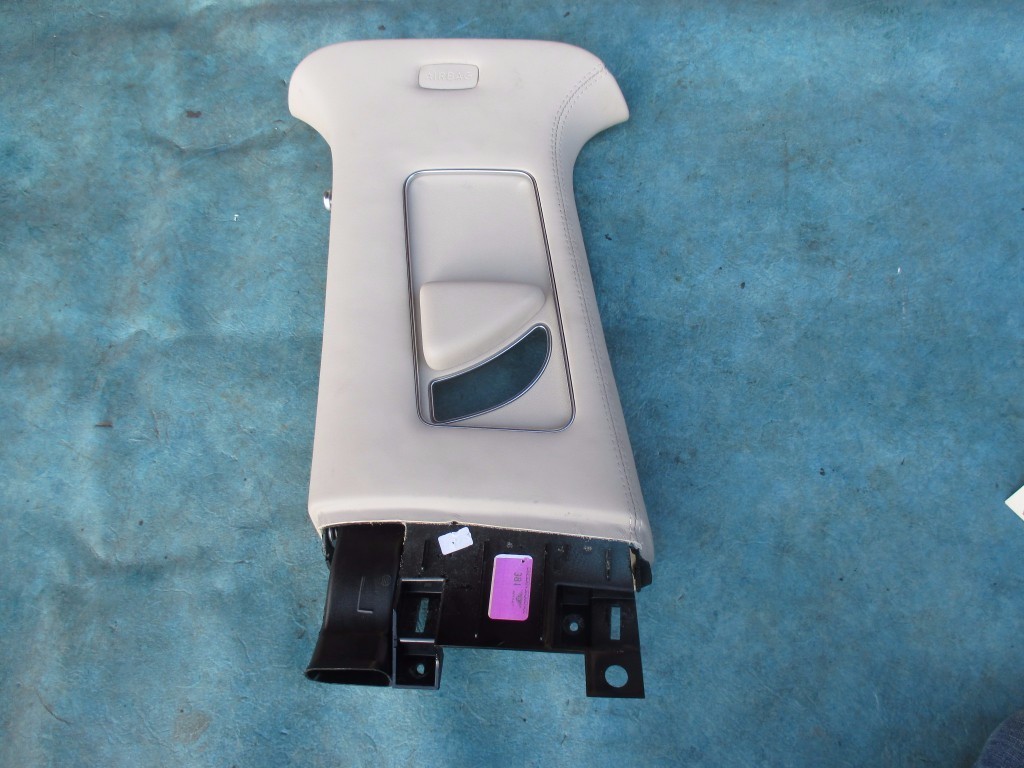 Bentley Continental Flying Spur left B pillar cover trim grey