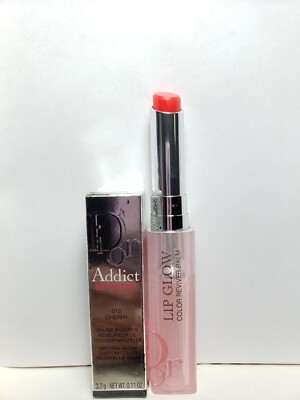 Dior  Addict Lip Glow Lip Balm 015 Cherry FULL SIZE NEW IN BOX