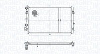 Magneti Marelli KüHler WasserküHler FüR VW Polo Seat Ibiza IV 6R1 6C1 6R 6C