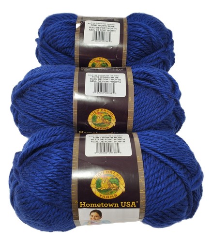 3 Pack) Lion Brand Yarn 617-101AZ Two of Wands: Hue + Me Bulky