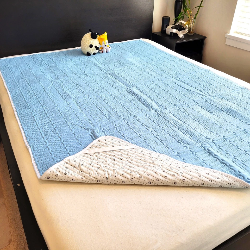 waterproof bed cover dog mattress protector dog rug pet mat incontinent bed pad - Image 4 of 4