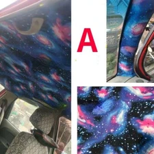 Car Headlining Fabric Star Pattern for Upholstery Auto Interior Home Decor DIY