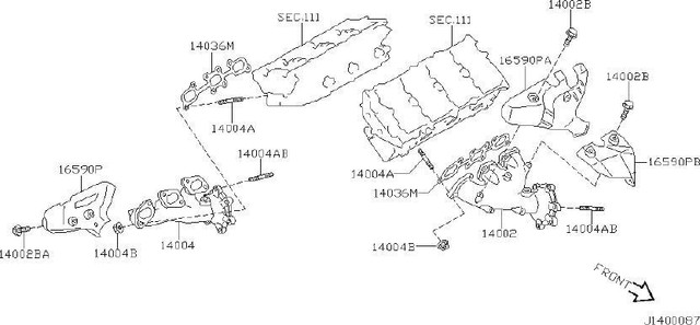 Nissan 16175 1hc5a