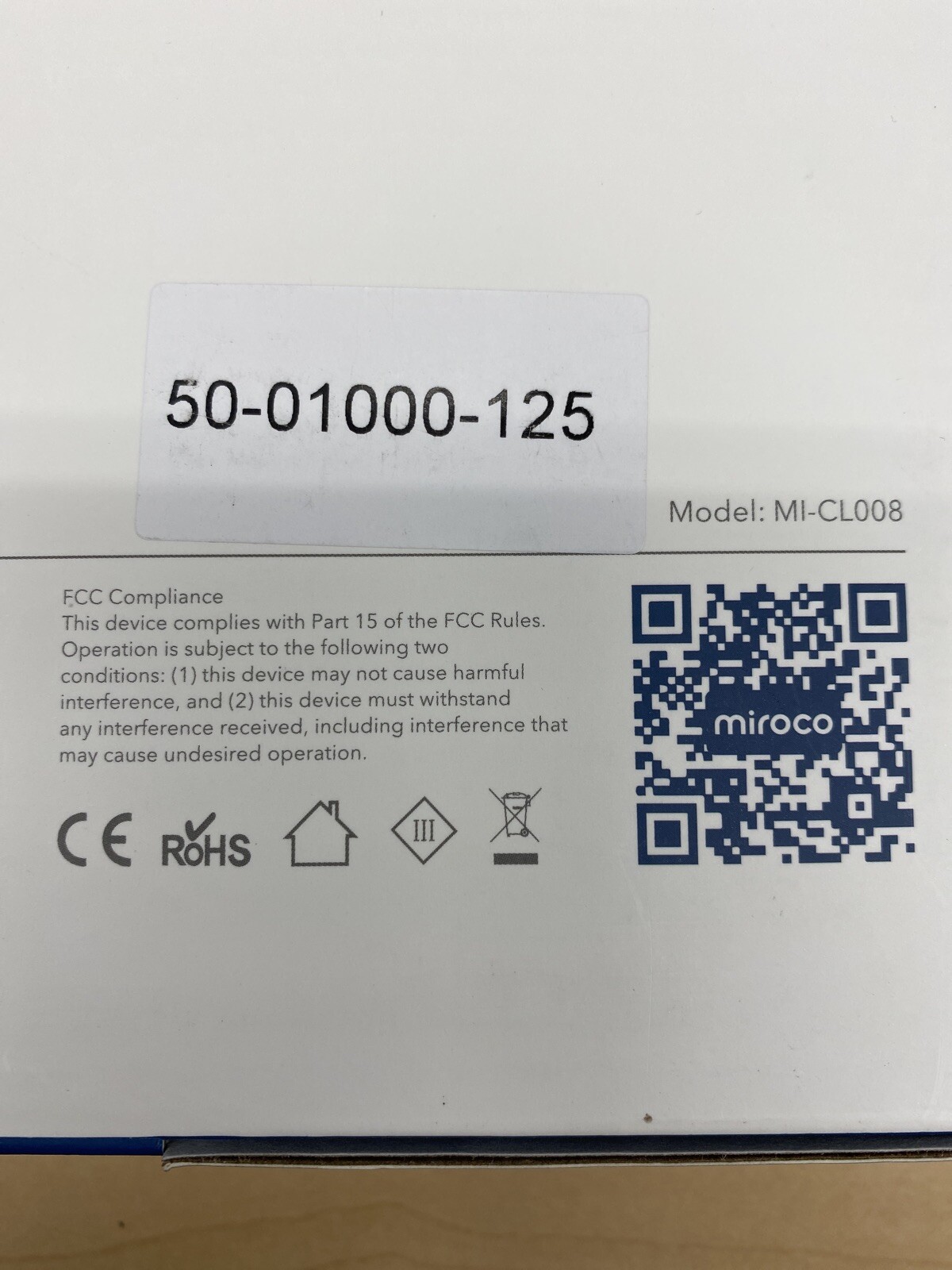 Light Therapy Lamp Miroco MLCL008. New In Box. Ships USPS Priority