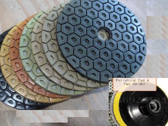 7" Diamond Polishing Pad 18+1 Granite Concrete Travertine Stone Floor Masonry