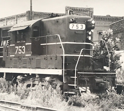 Seaboard Coast Line Railroad SCL #753 GP-7 Elektromotor Foto Valdosta GA 1969