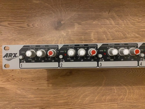 ARX Sixgate - 6 Channel Noise Gate W/ Six Sidechain Inserts - Picture 4 of 10