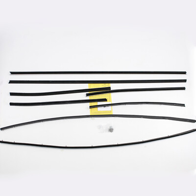 1969 70 Ford Galaxie Feltkit Sweeper Weatherstrip Fensterschachtleisten Dichtung