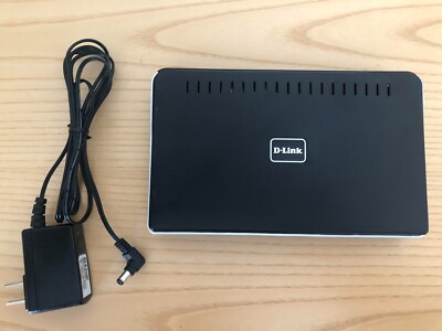 Preowned D-Link DGS-2208 8-Port 10/100/1000 Desktop Switch W/Power Cord
