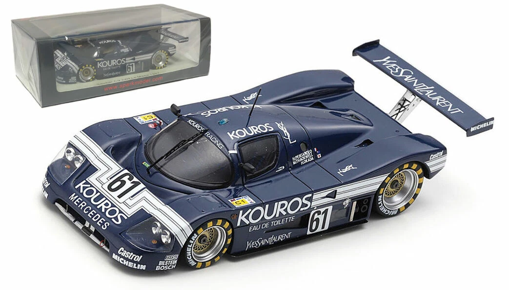 Spark Models 1:18 Sauber C9 #63 Winner 24H Le Mans 1989 J. Mass/S. Dickens/M Reuter